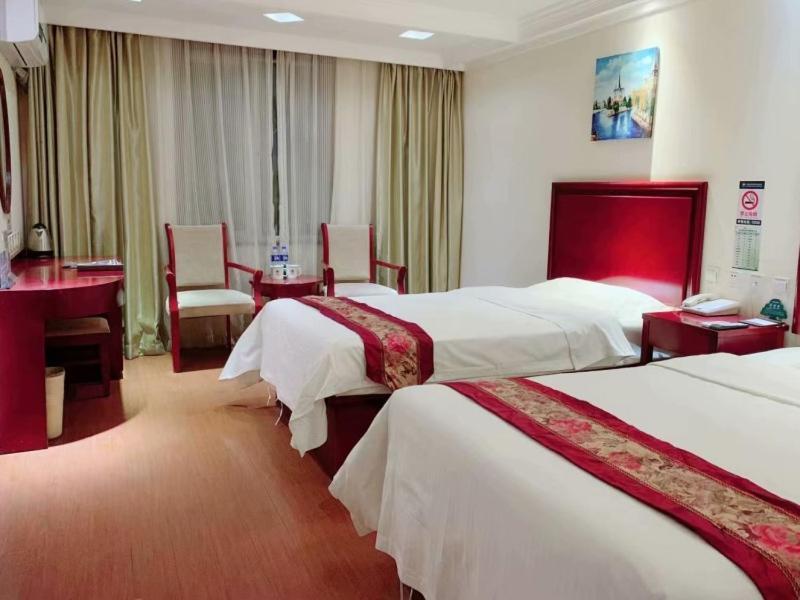 Greentree Inn Beijing Fangshan Liangxiang Kaixuan Street Express Hotel Exterior foto