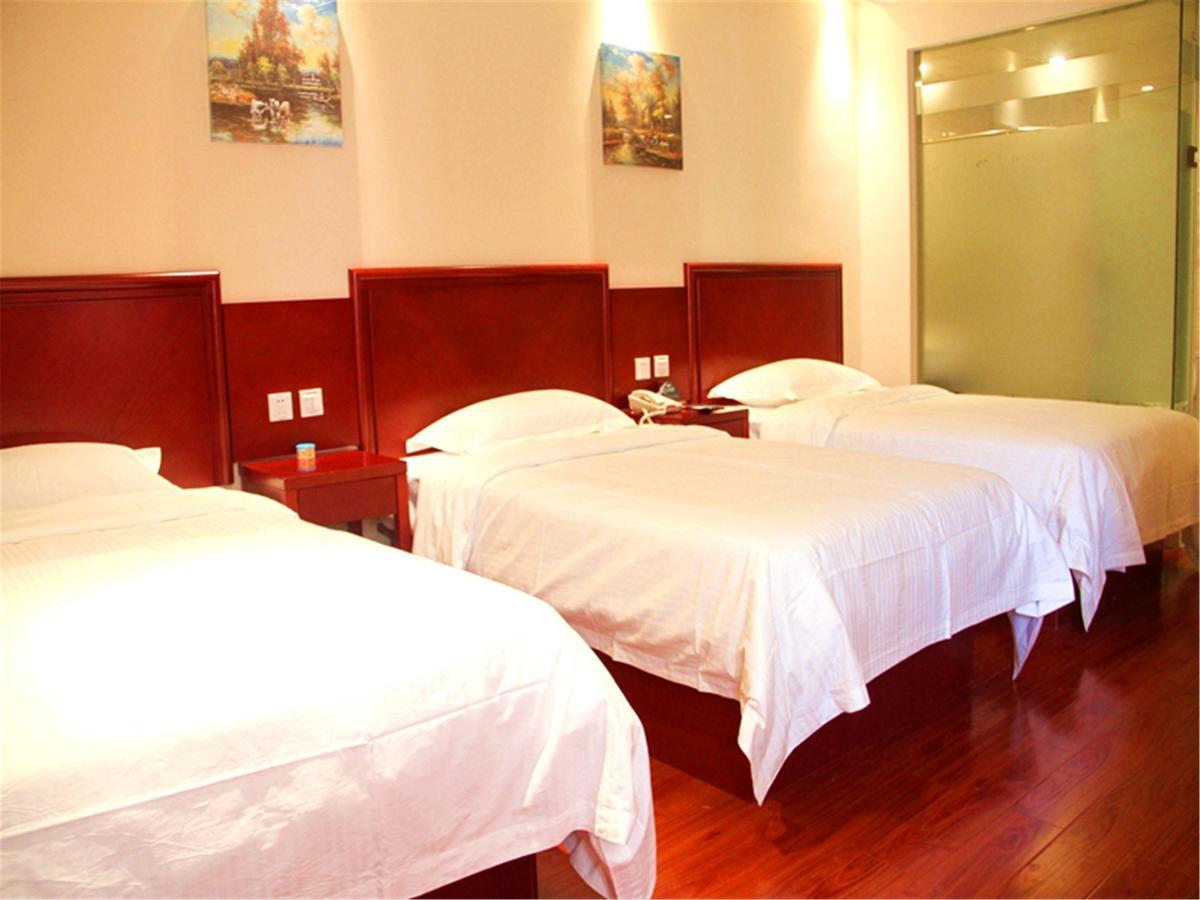 Greentree Inn Beijing Fangshan Liangxiang Kaixuan Street Express Hotel Exterior foto
